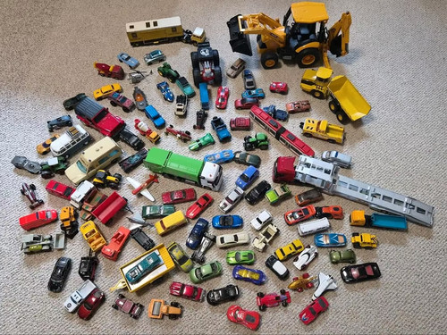 Große sammlung fahrzeuge - große,