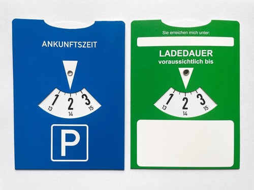 Parkscheibe ladedauer für - parkscheibe, +