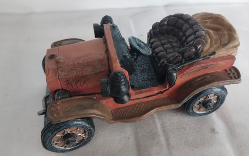 Deko altes auto cabriolet - -,