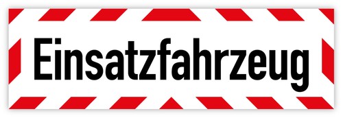 Warnaufkleber