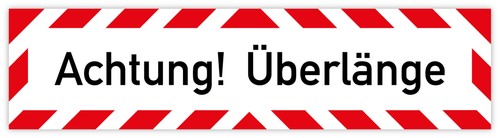 Aufkleber fahrzeug achtung - aufkleber,